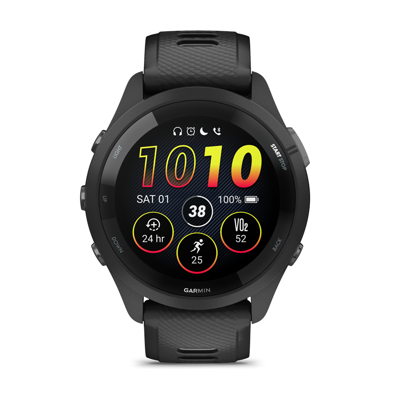garmin forerunner 265 46 mm music gps pulsur 39 010 02810 10 ncc