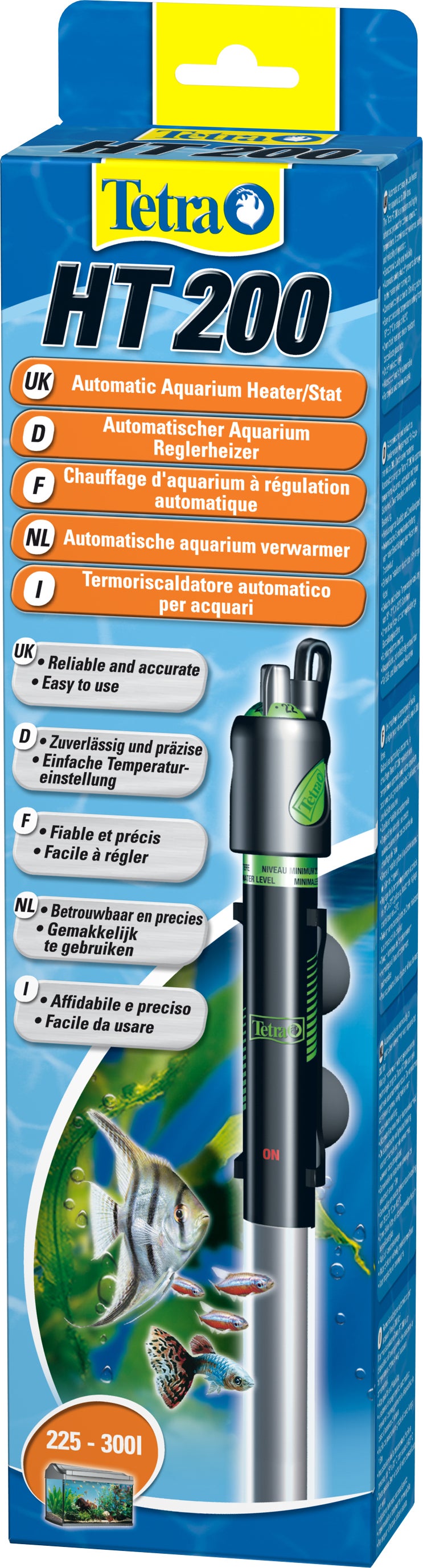 Tetra aquarium verwarming HT 200 225-300 L