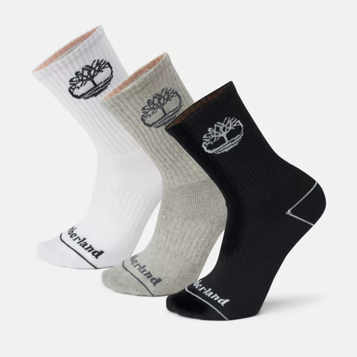 Lot de 3 paires de chaussettes Bowden unisexes en multicolore