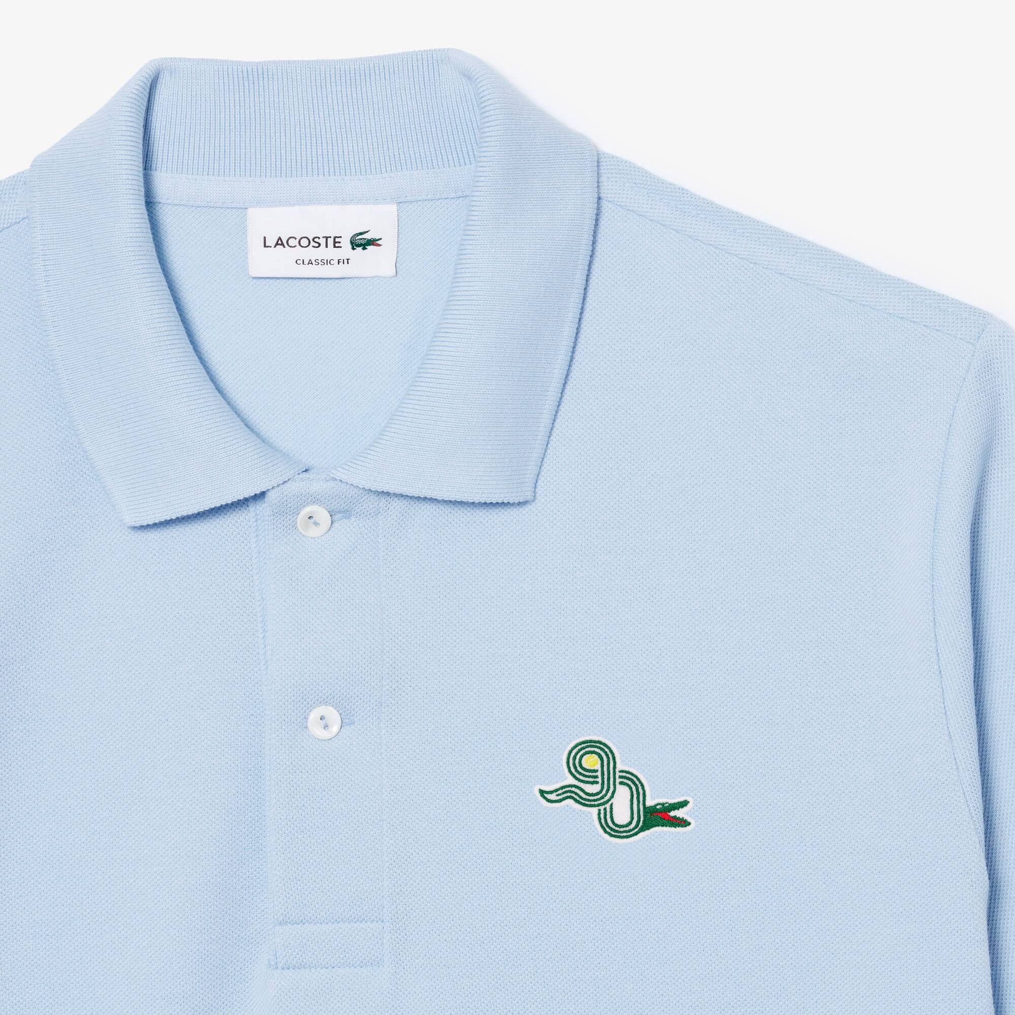 Polo Original L.12.12 Le Club Lacoste Creative Challenge Manches Courtes - Bleu - Lacoste - Homme