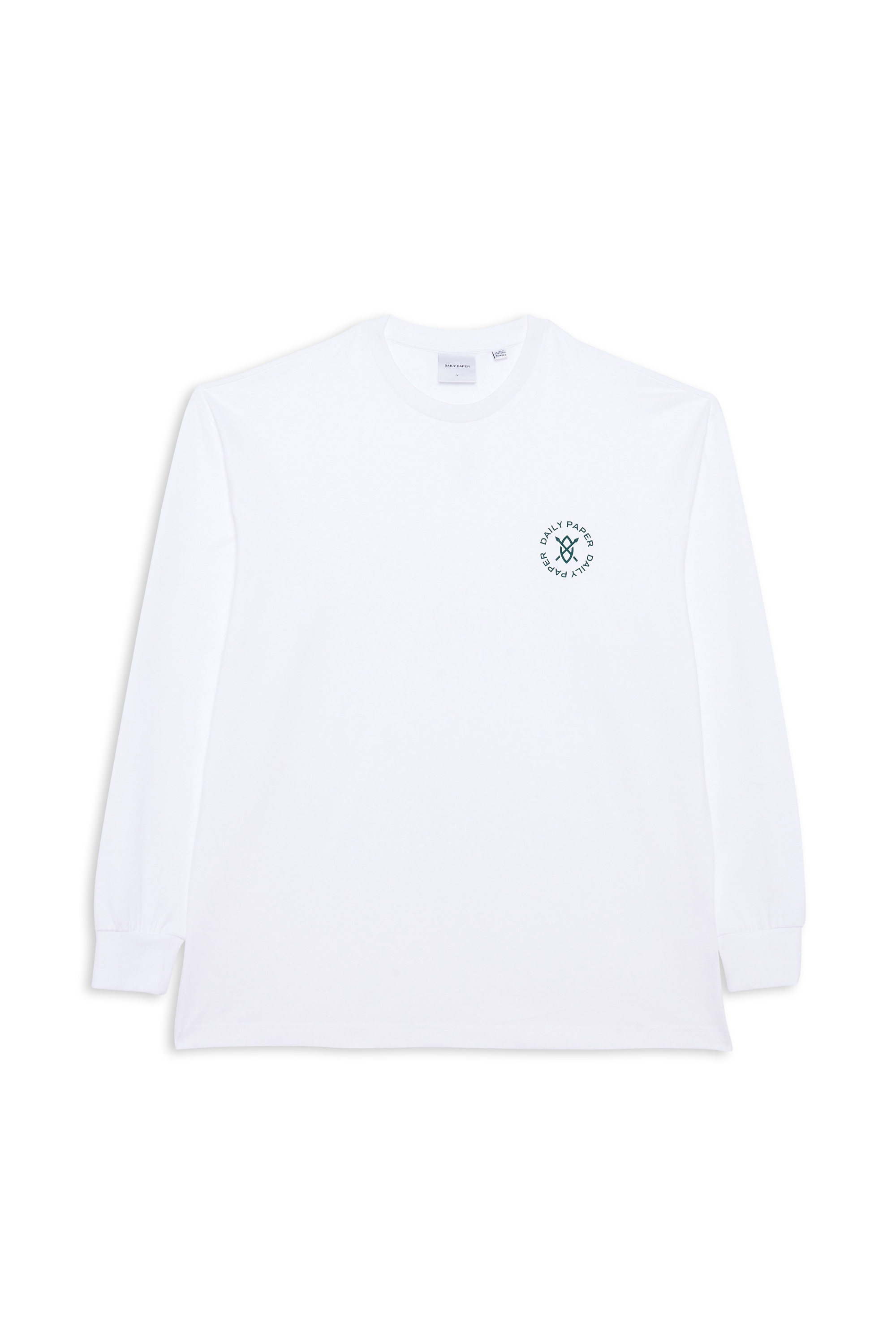 Daily Paper T-shirt circle ls t-shirt Blanc