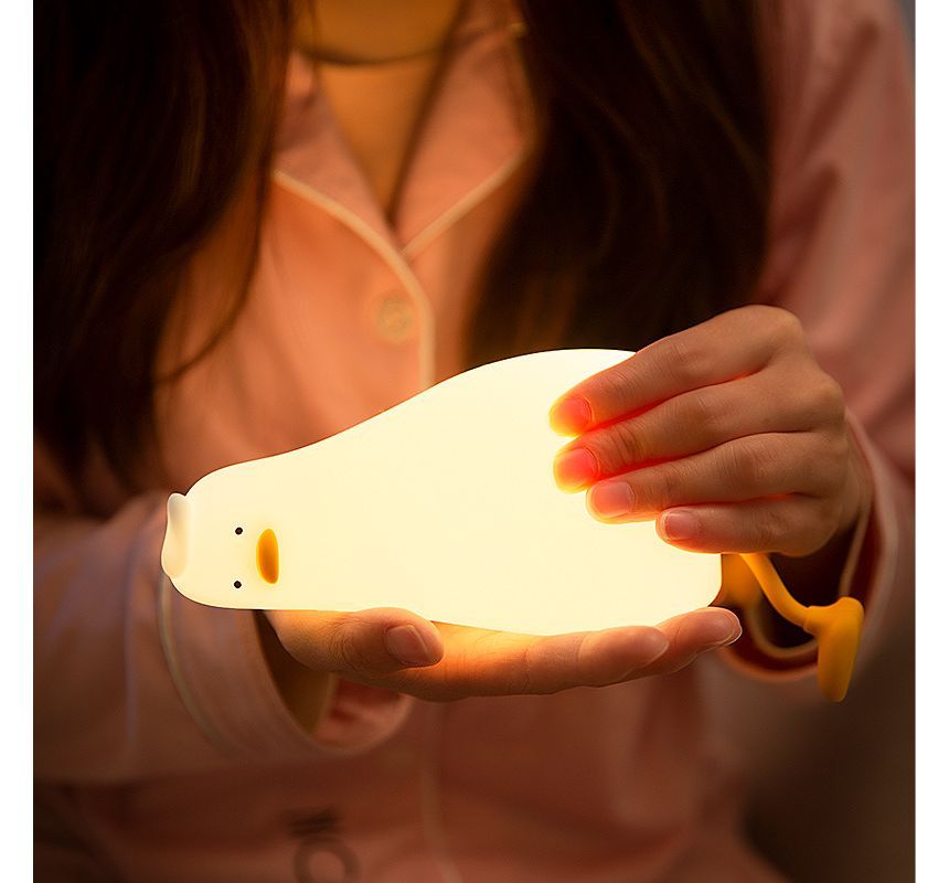 HOMTEC - Eendensiliconen USB oplaadbare nachtlamp