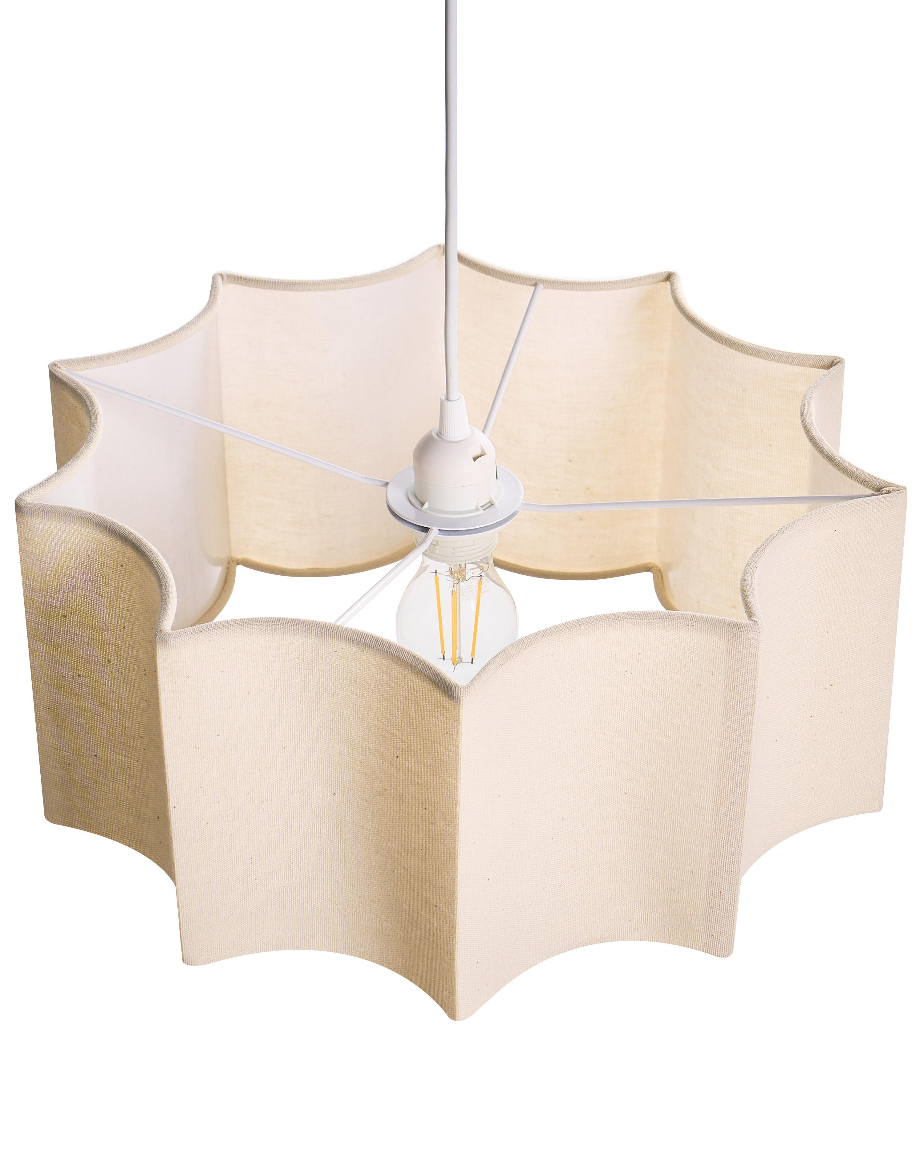 Hanglamp LUENHA Metaal Beige