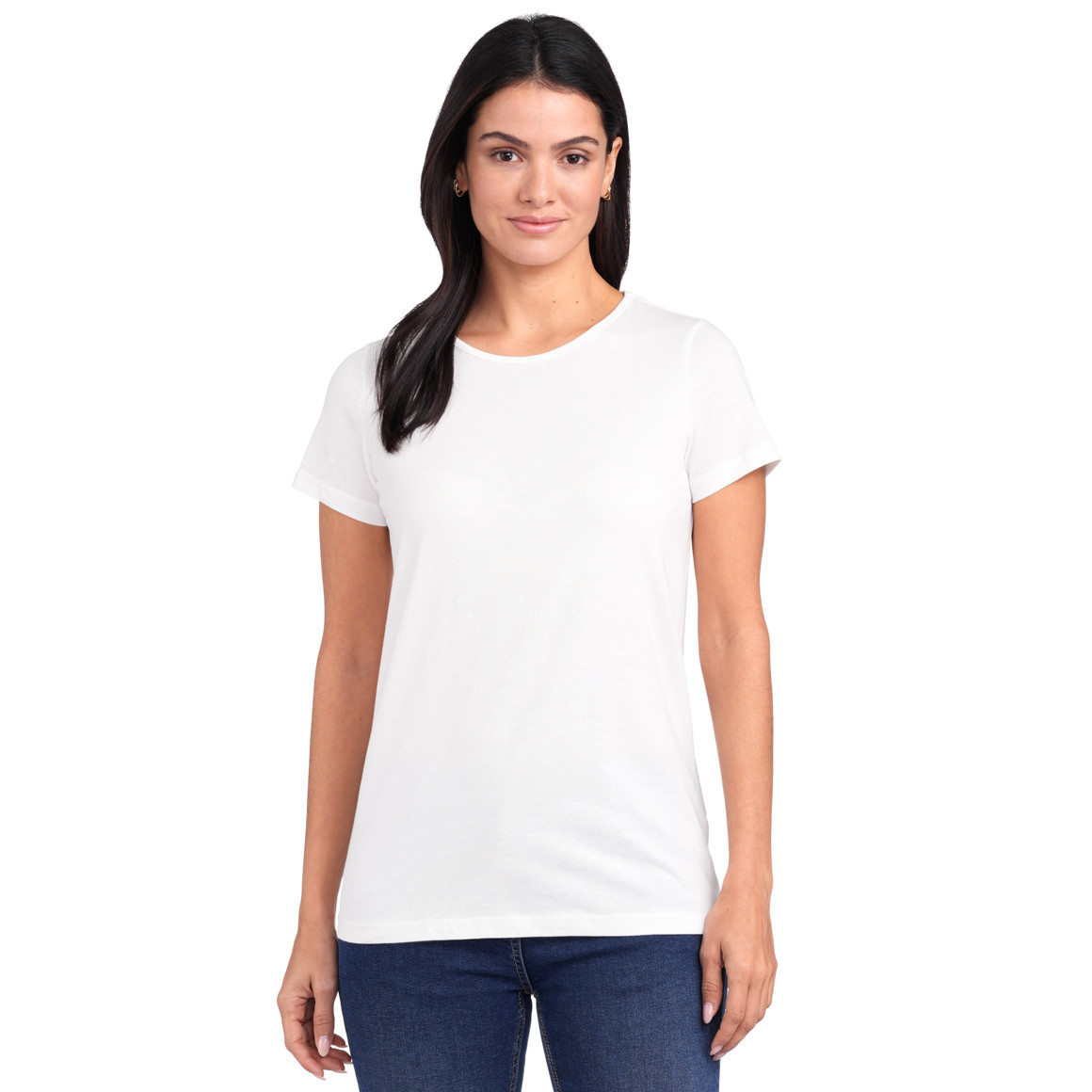 Famy 3 Damen T-Shirts im Set rosa / gelb / weiss