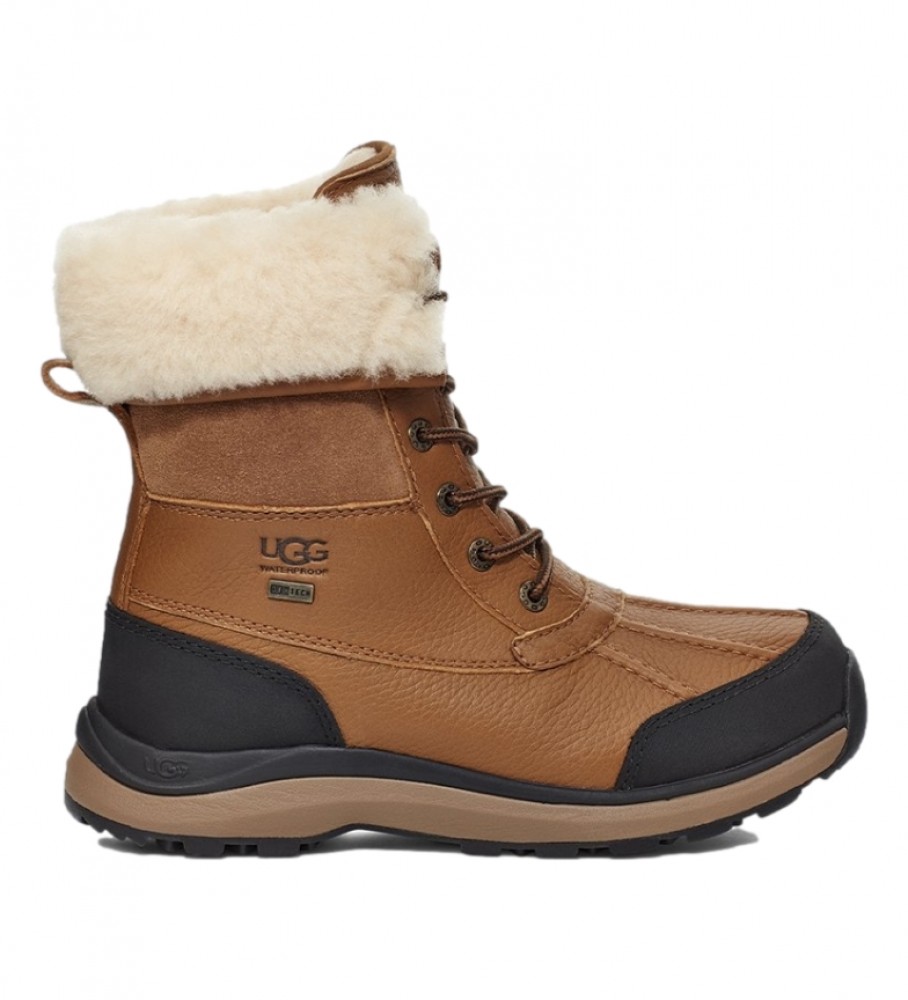 Botas UGG W Adirondack Boot III em couro marrom