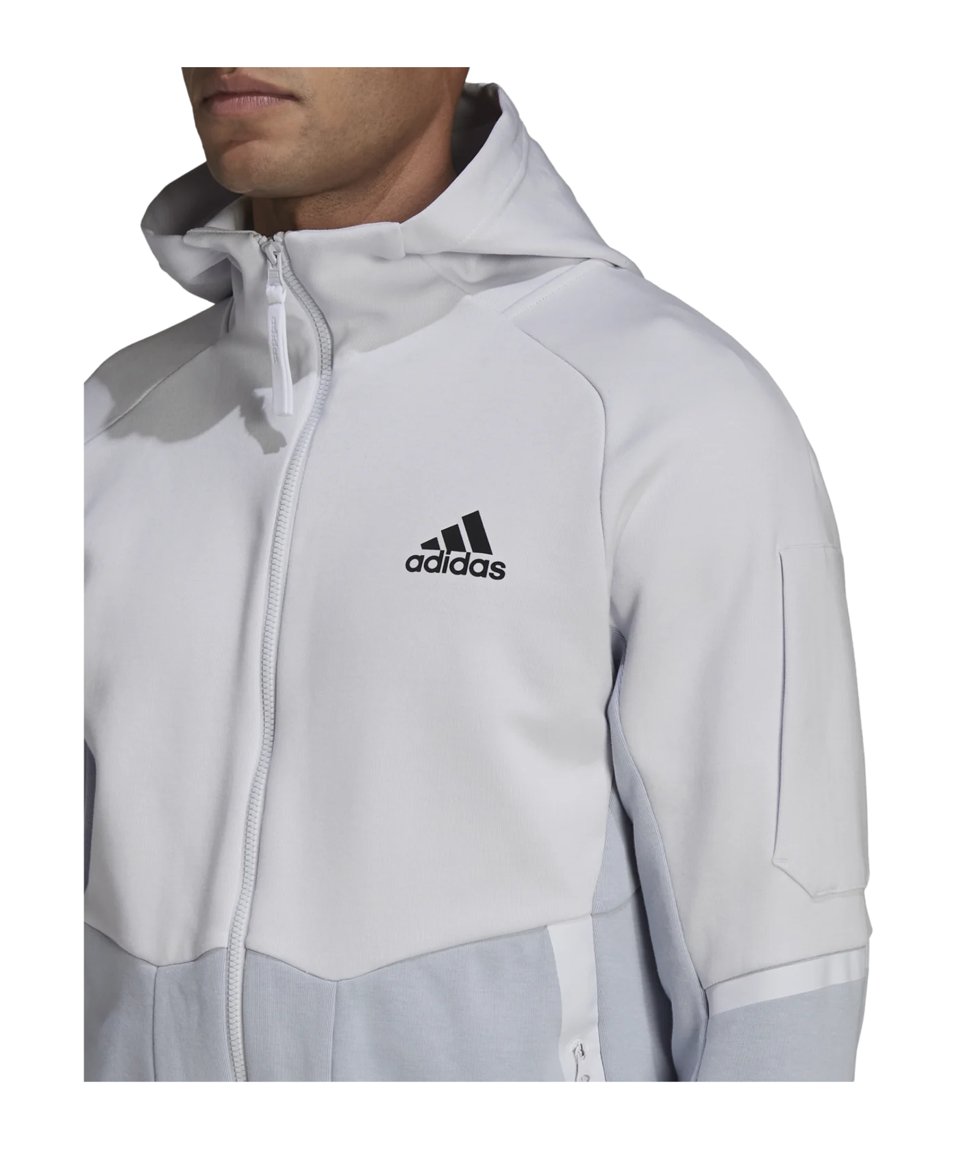 adidas Designed 4 Gameday Kapuzenjacke Grau