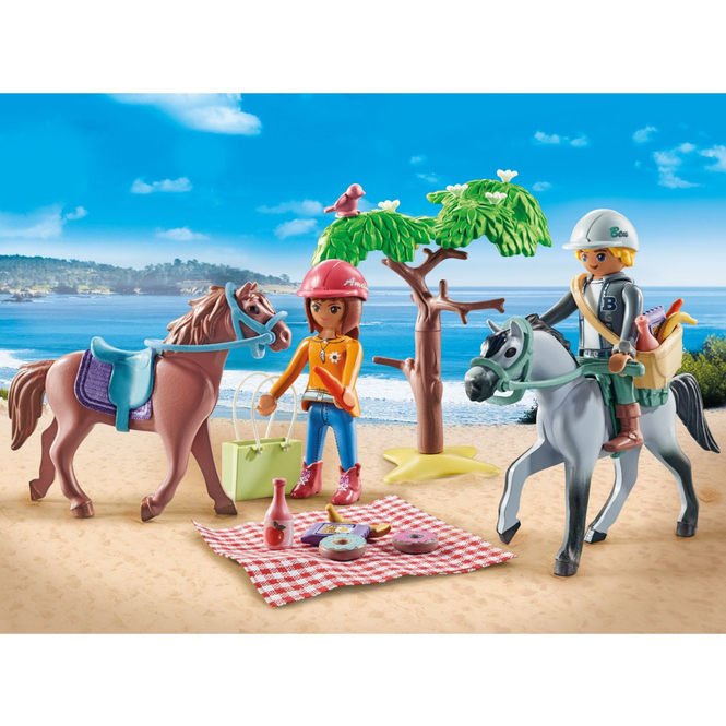 Playmobil® 71470 - Starter Pack Reitausflug an den Strand mit Amelia und Ben - Playmobil® Horses of Waterfall