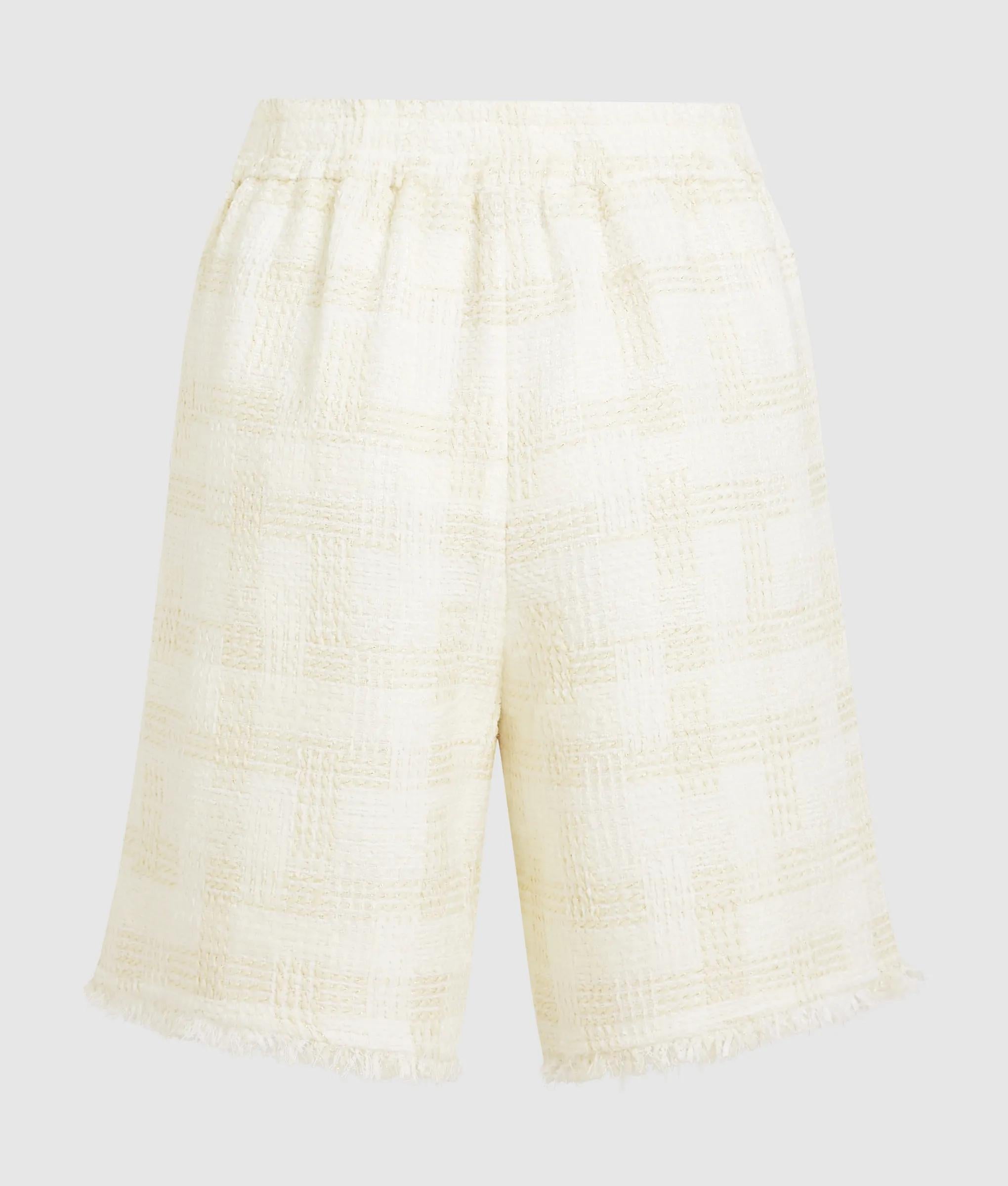 Bouclé bermuda
