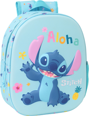 Disney Lilo & Stitch 3D Ryggsekk 8.5L, Blå