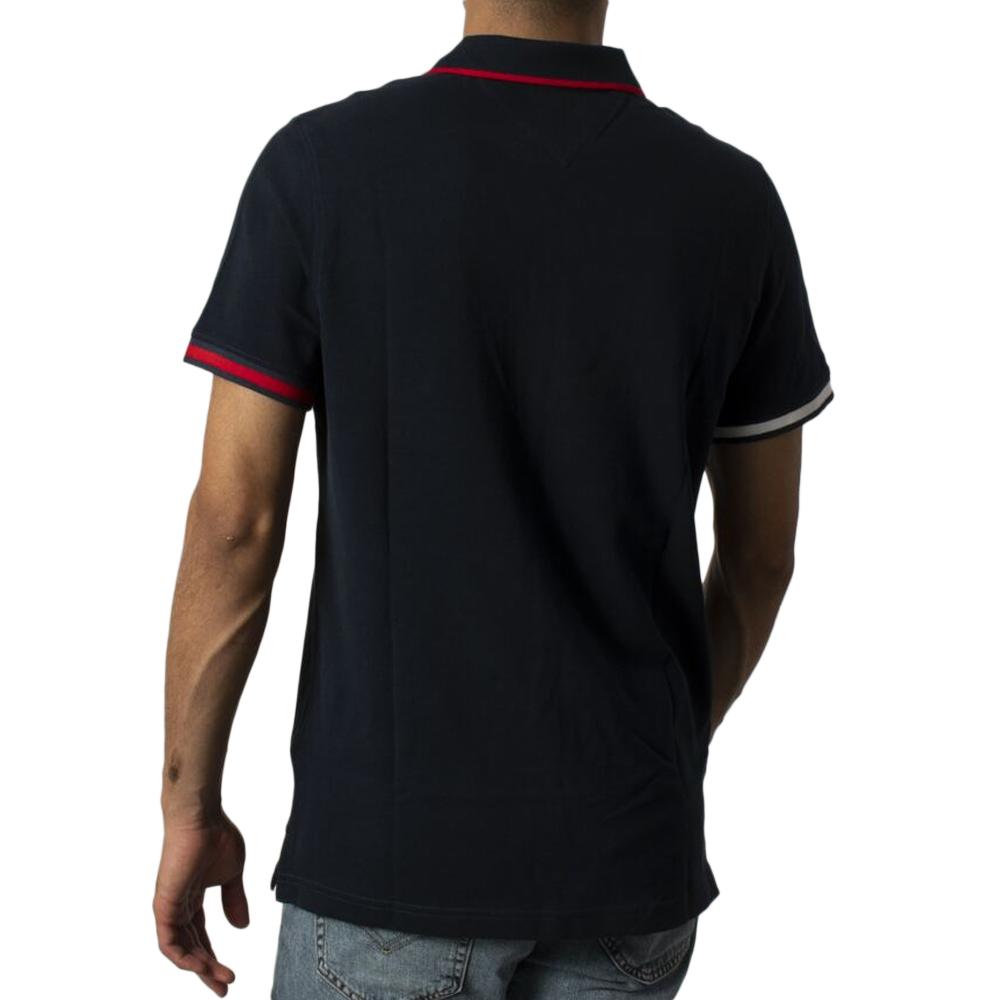 Tommy Hilfiger Polo Marine Homme Tommy Hilfiger DM0DM12963