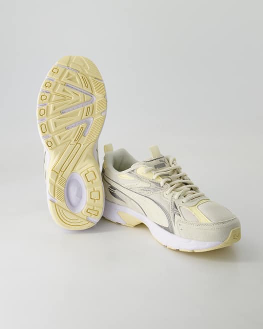 Puma Milenio Tech Suede Sneaker in Beige
