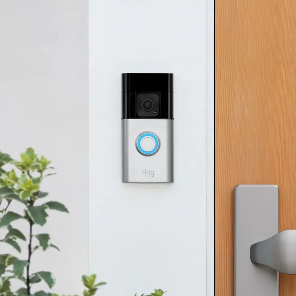 Ring - Battery Video Doorbell Pro Satin Nickel