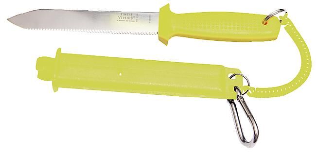 DE ZEEMAN PRO - COUTEAU PRO VICTORY GREEN RIVER + GAINE 17CM