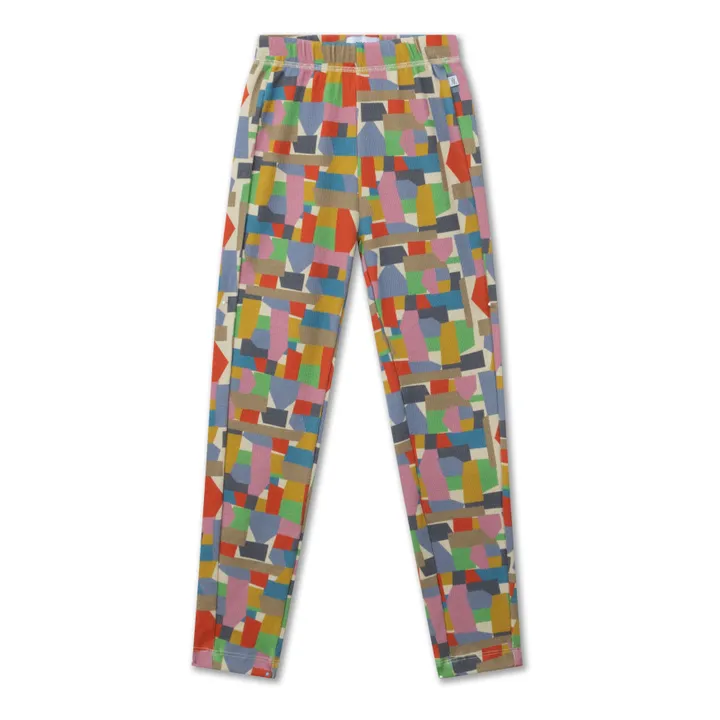 Repose AMS Legging Coton Bio Graphic | Bleu