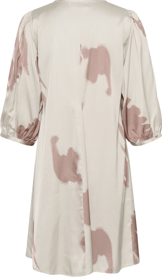 Karen by Simonsen KBPalmer Indie Dress Silver cloud - palmer