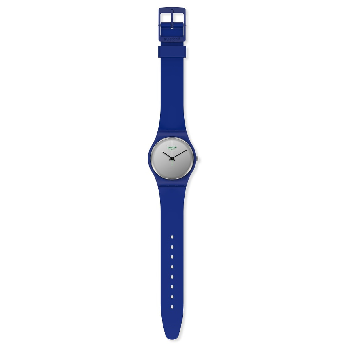 Montre Swatch mixte plastique bleu