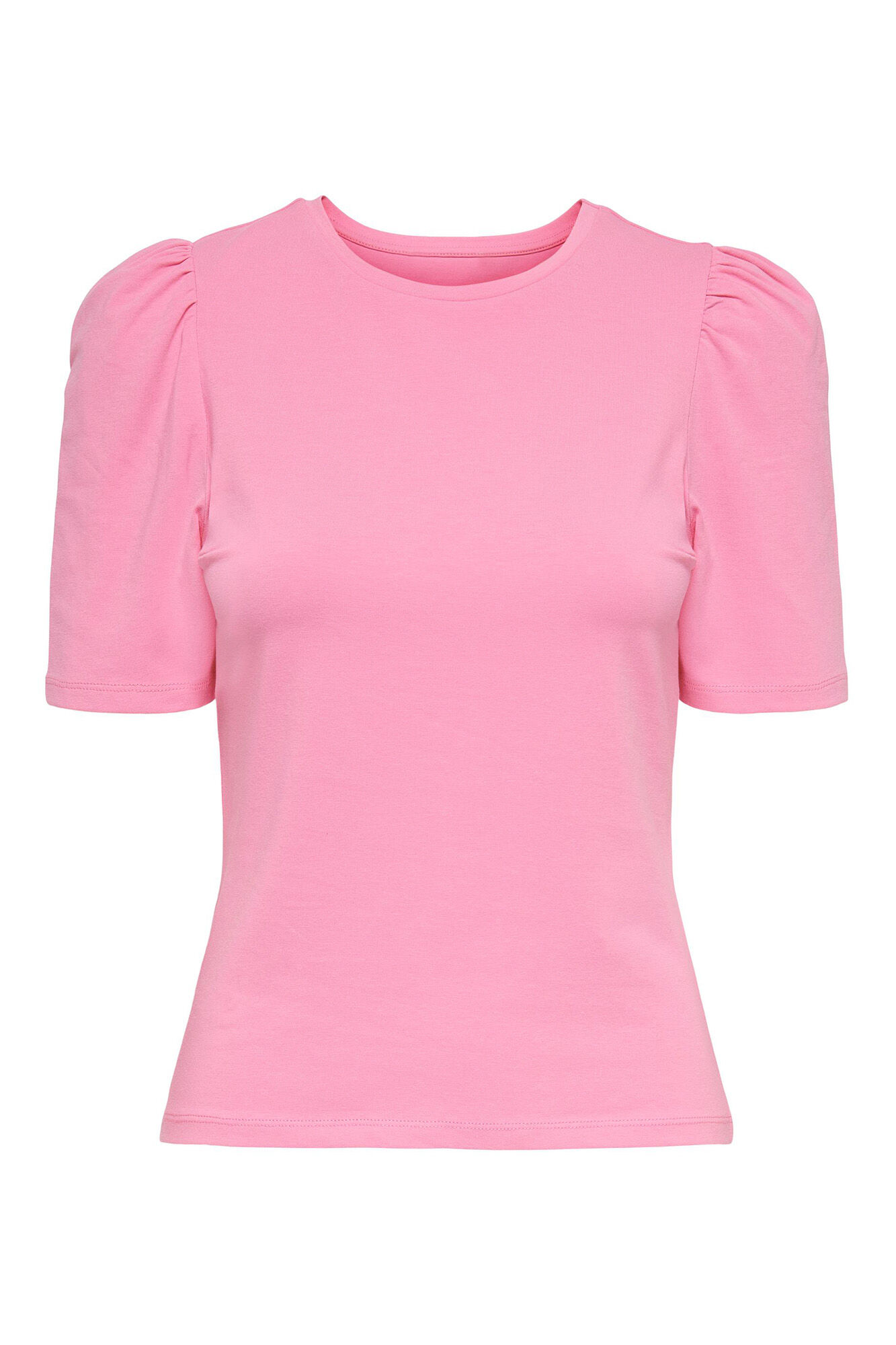 Camiseta com mangas bufantes