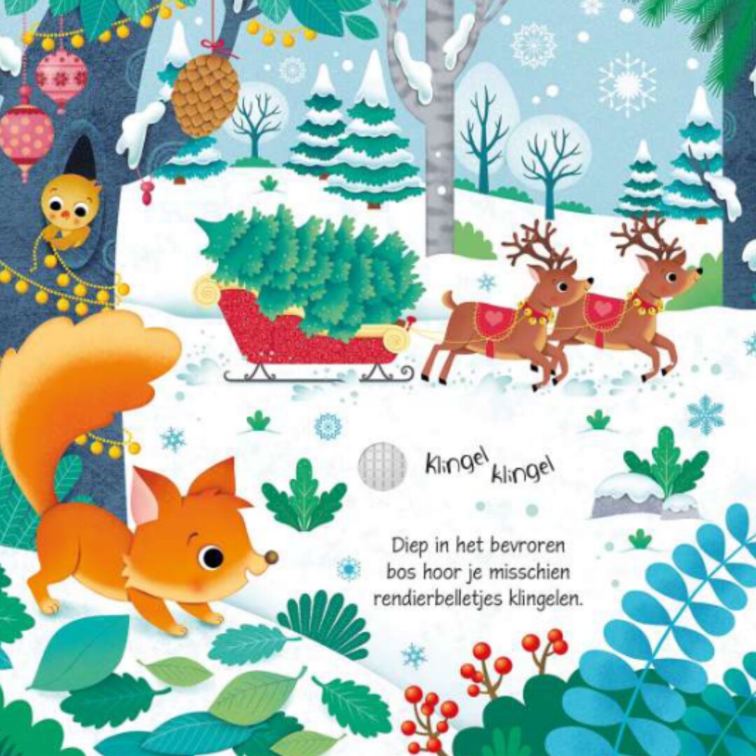 Uitgeverij usborne geluidenboek in de winter