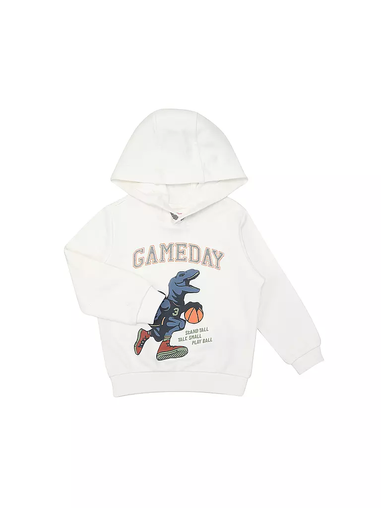 S.OLIVER Jungen Kapuzensweater - Hoodie weiss