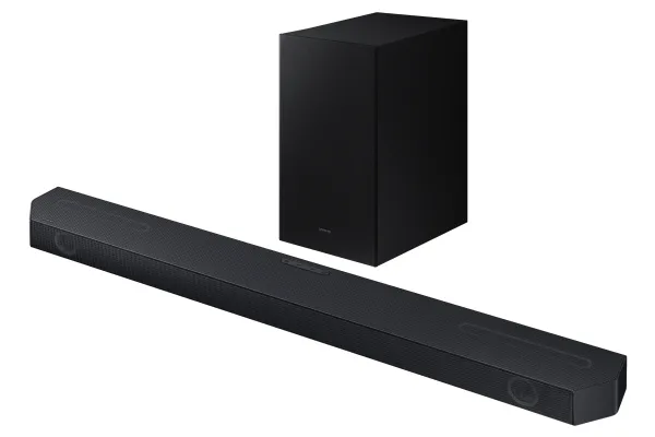 Samsung HW-Q600C - Q-Series - lydbarsystem - til hjemmebiograf - 3.1.2-kanal - trådløs - Bluetooth - 360 Watt (Total) - sort