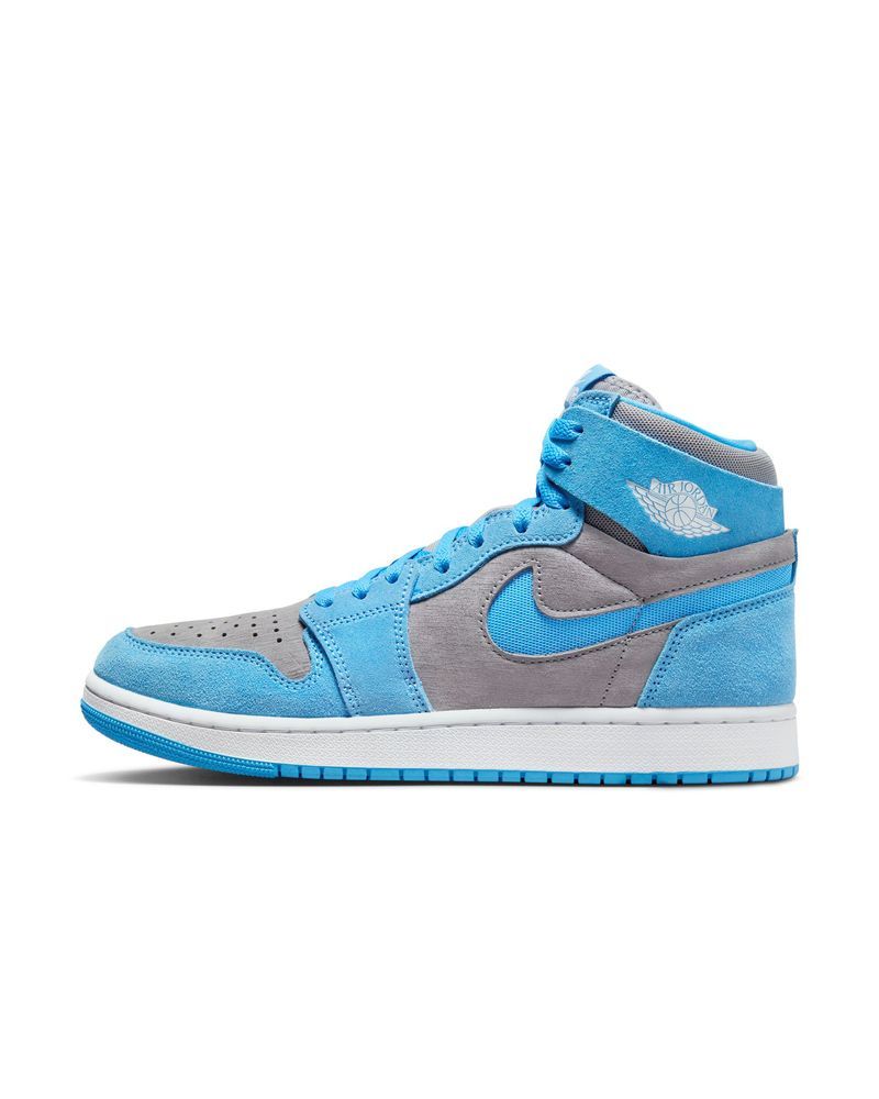 Chaussures Nike Air Jordan 1 Zoom CMFT 2 Gris & Bleu pour homme