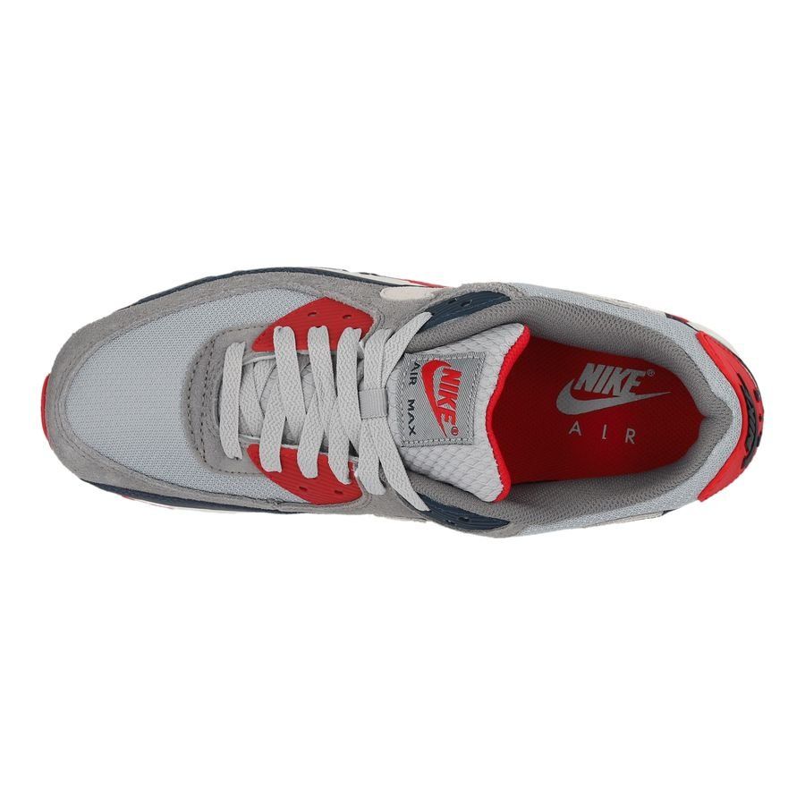 Nike Chaussures Air Max 90 - Gris/Bleu/Rouge