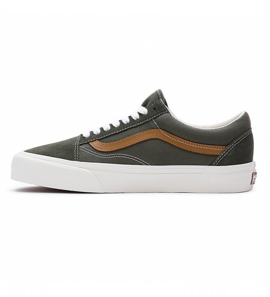 Tênis Vans Old Skool VR3 de couro cinza