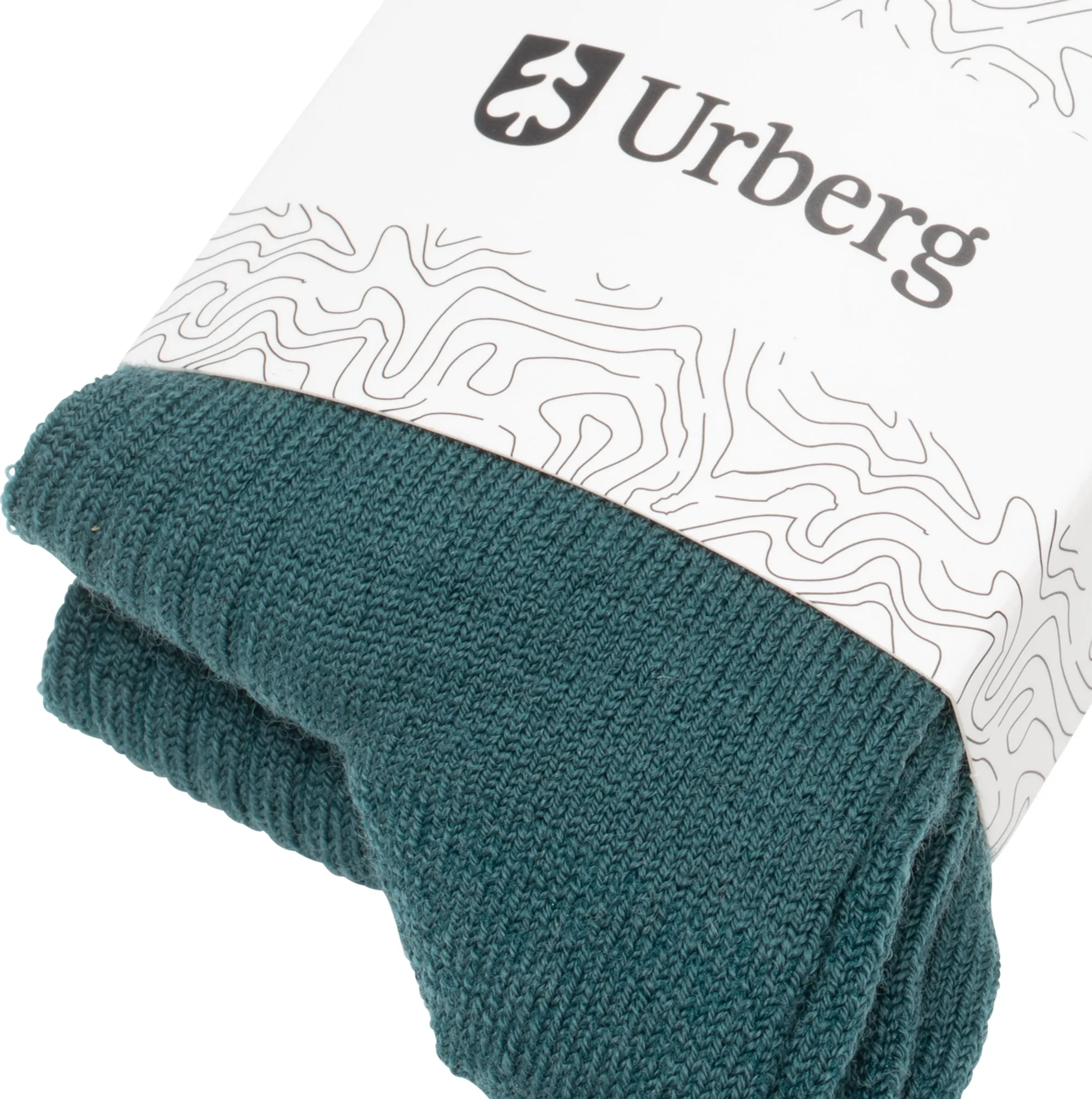 Urberg Merino Wool Ribb Sock 2p Jr Mediterranea