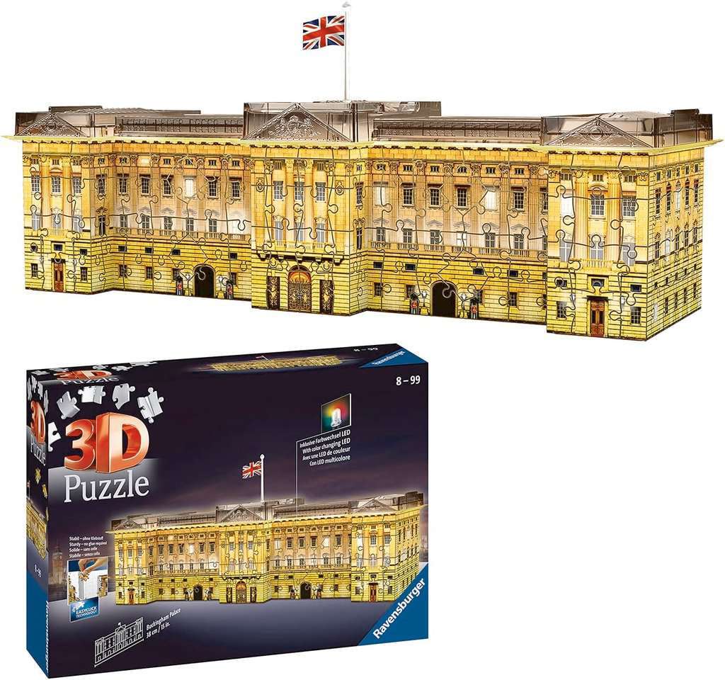 Ravensburger Spiel Buckingham Palace bei Nacht