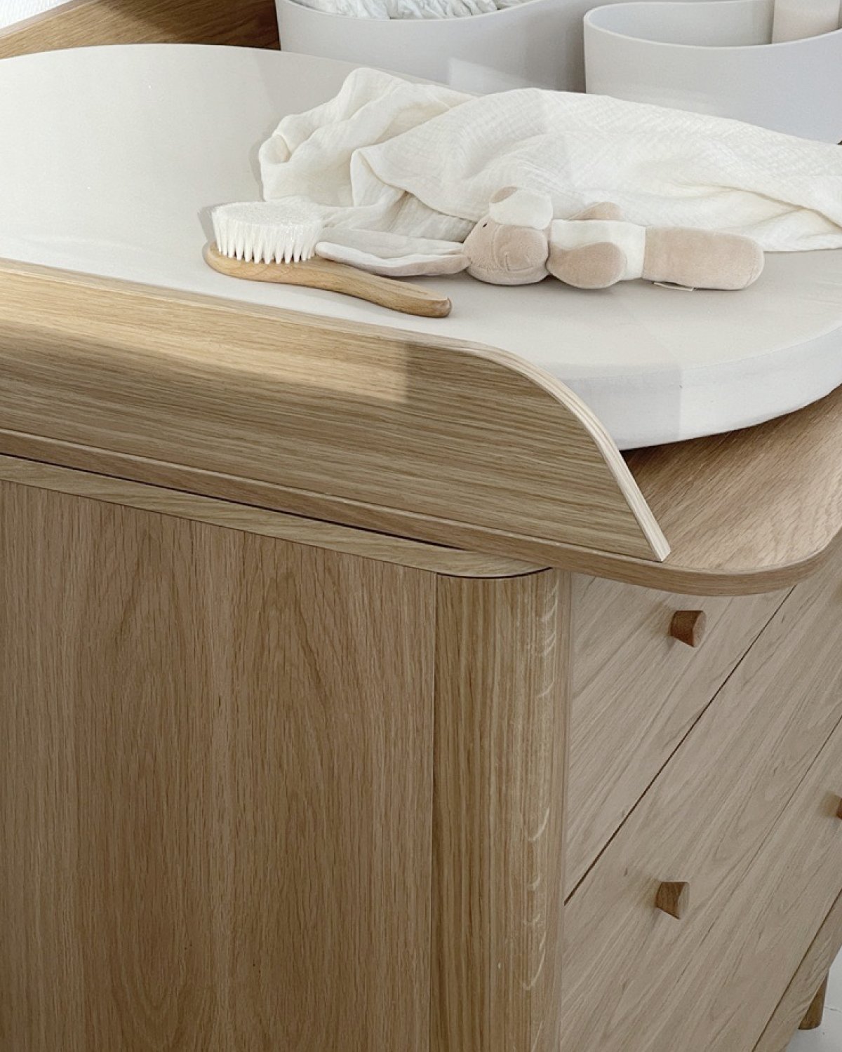 Oval Stellematte med trekk – 70×50 – Øk. Bomull