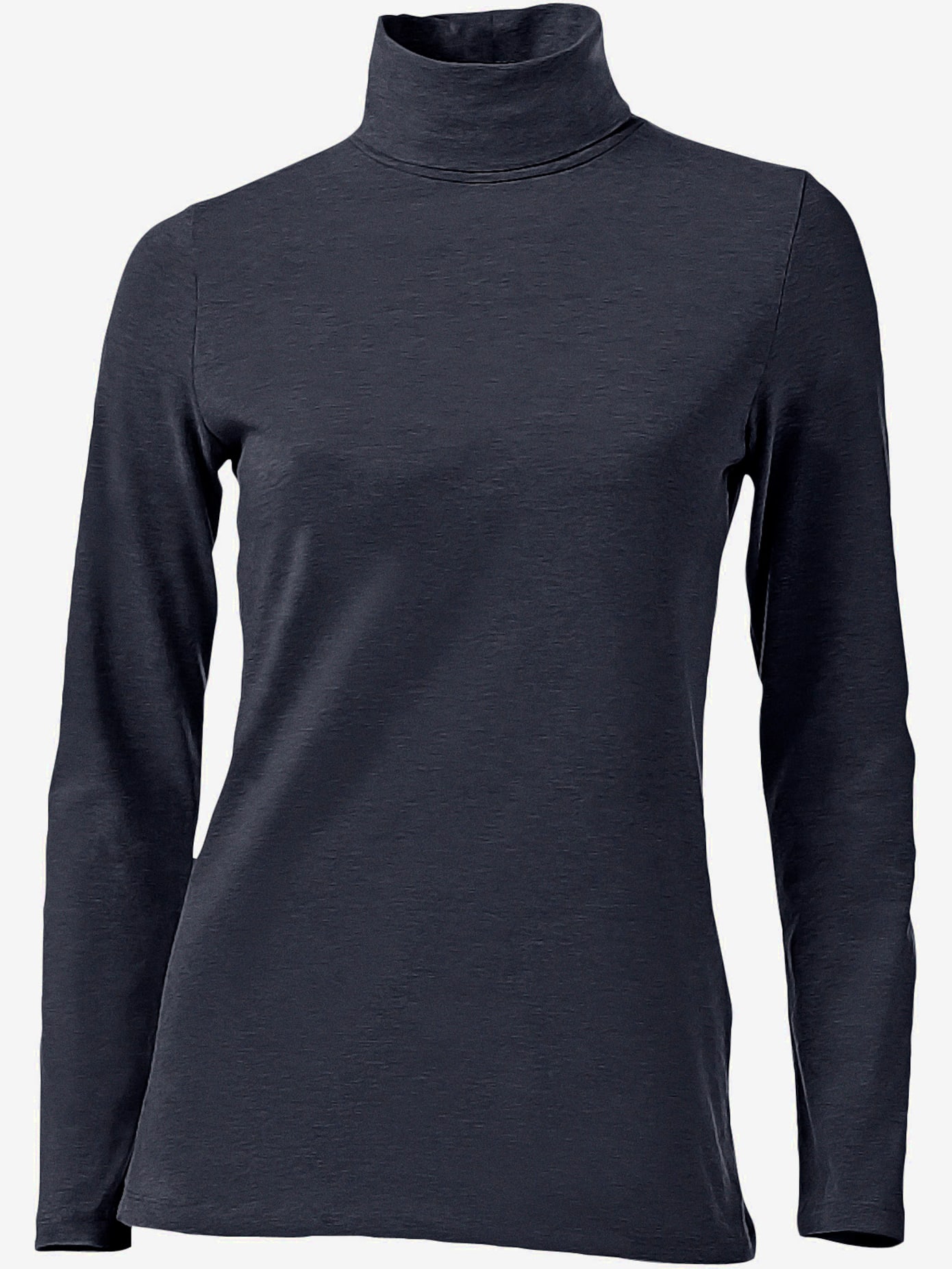 T-shirt col roulé basique incontournable avec col roulé