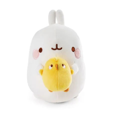 NICI Kuscheltier MOLANG mit Piu Piu in Geschenkverpackung, 24 cm
