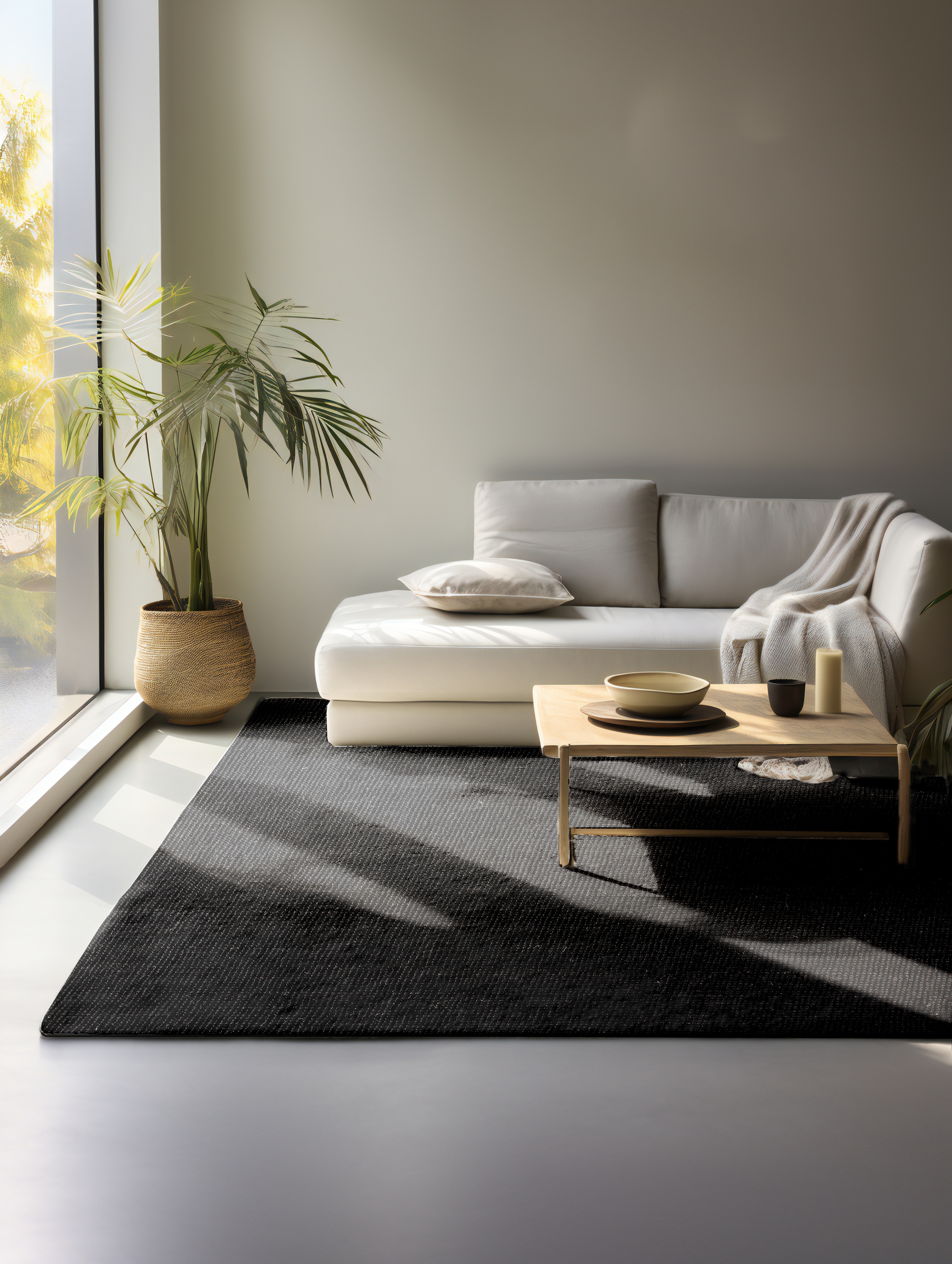 HANSE Home Teppich »Jaipur  Juteteppich,  als Läufer und in Rund« rechteckig 10 mm Höhe 100% Naturfaser, Wohnzimmer, Esszimmer, Schlafzimmer, GRS