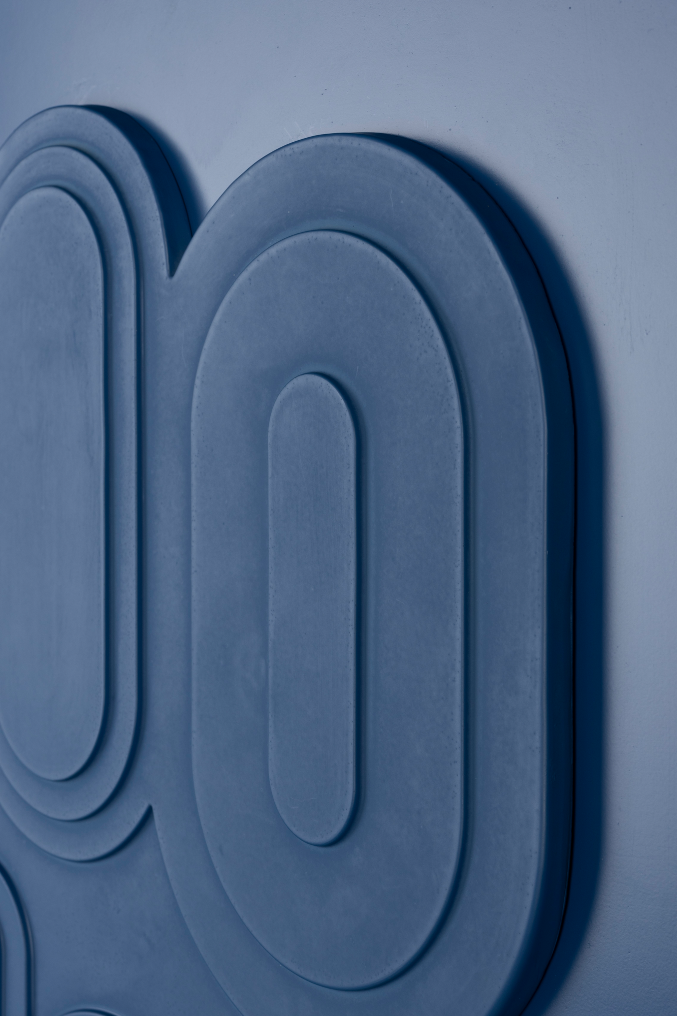 WALL ART AUGUST NAVY blauw