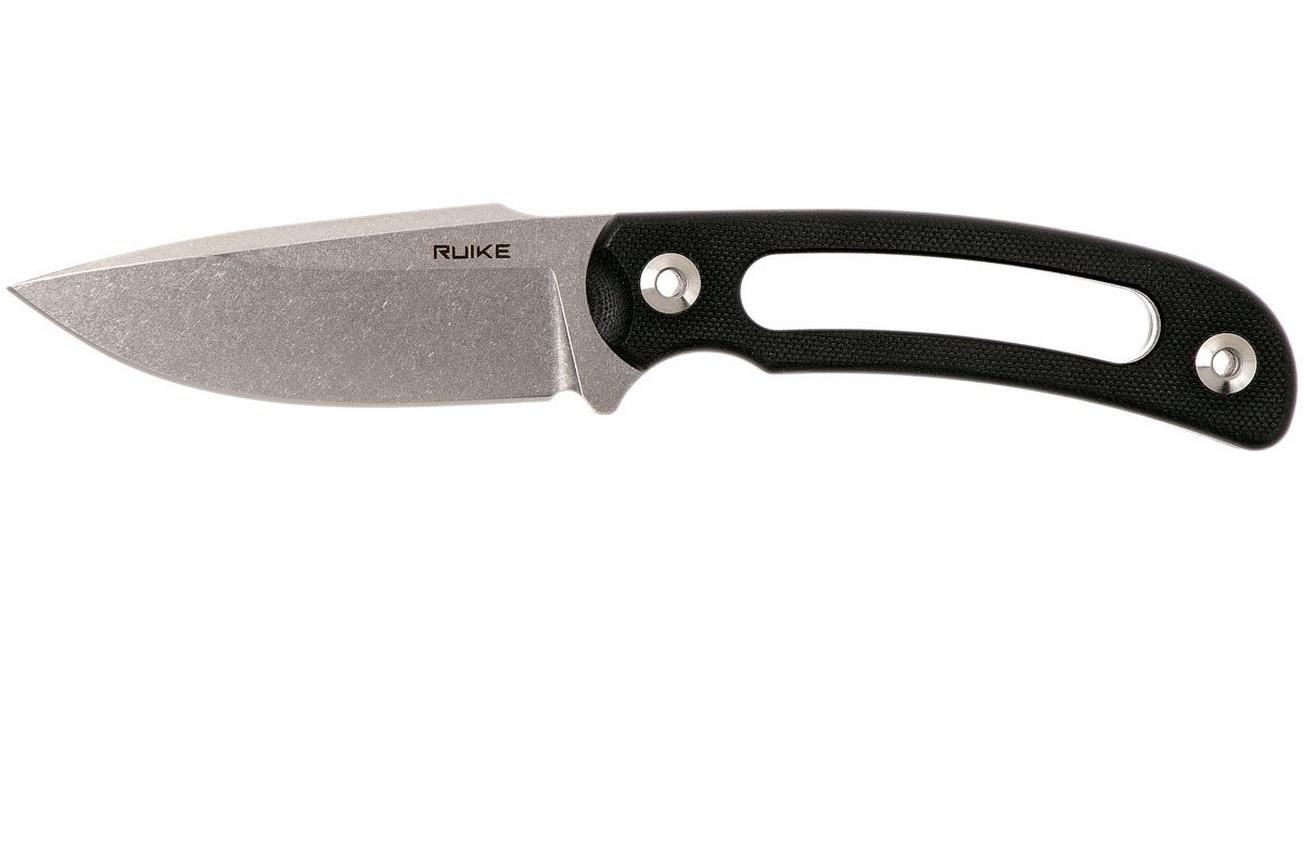 Ruike Hornet F815-B Black vaststaand mes