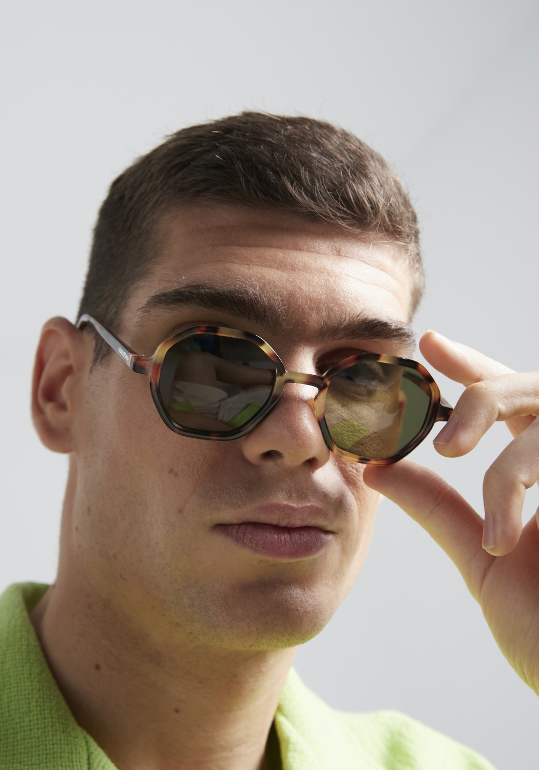 Parafina Sonnenbrille Cascada Tortoise/Pepper Green