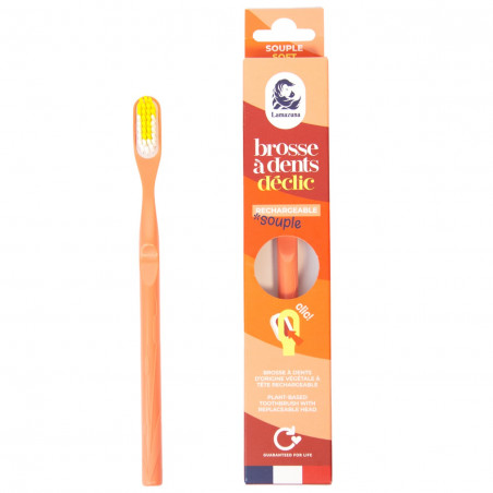 Lamazuna Brosse à dents rechargeable Corail - Souple