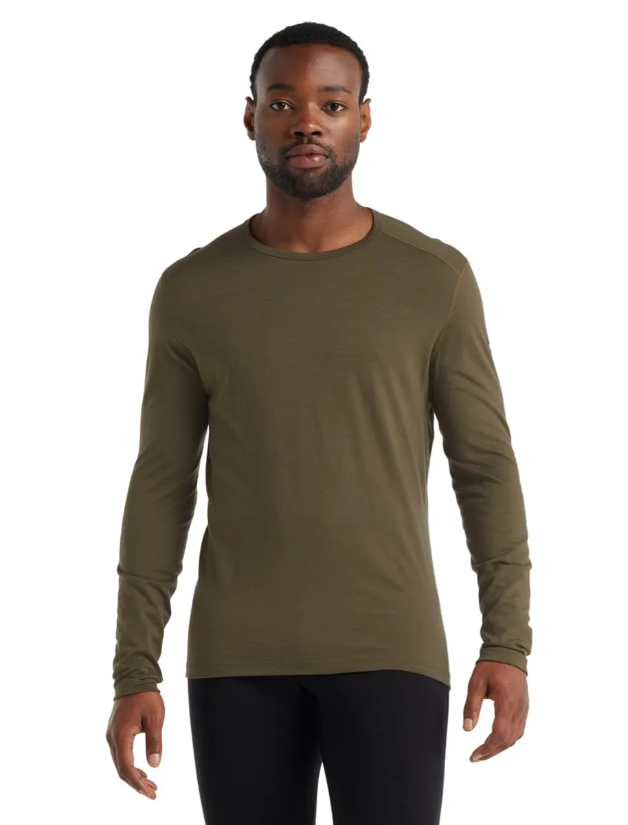 Icebreaker Men's 200 Oasis Long Sleeve Crewe Loden