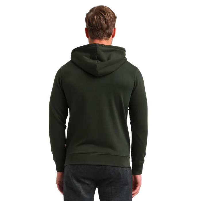 Gabbiano 3D Embroidery Hoodie Heren