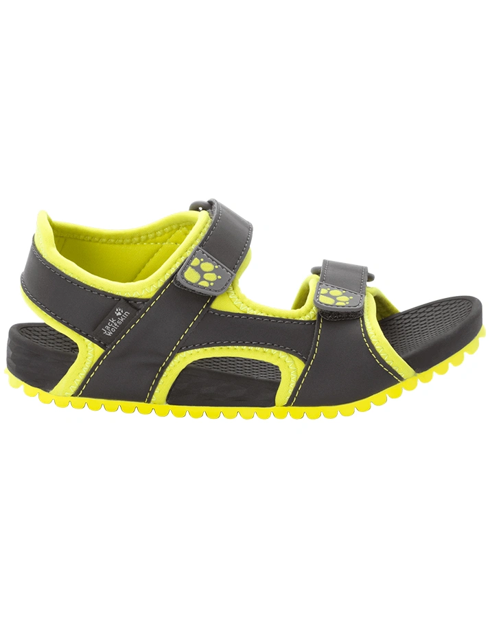 Trekking-Sandalen OUTFRESH DELUXE K in phantom/lime
