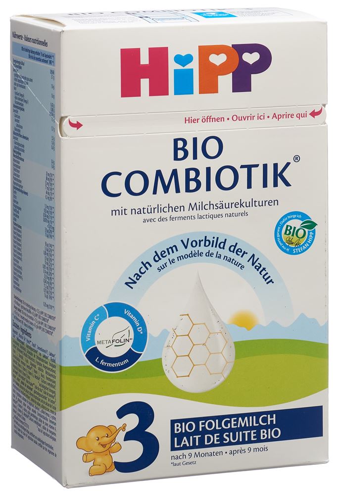 Hipp 3 Bio Combiotik Plv 600 g