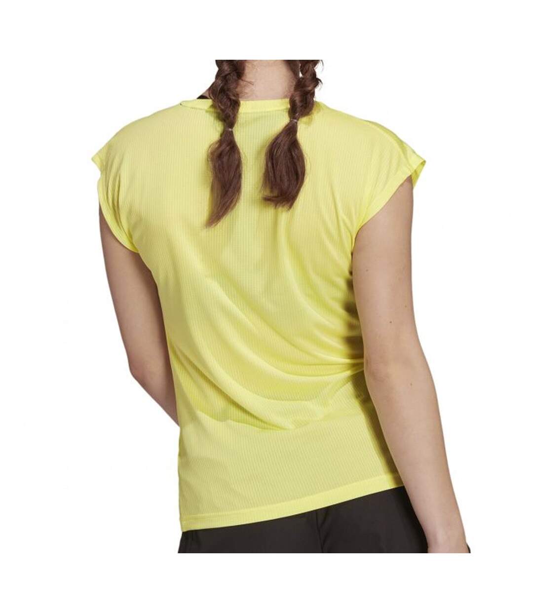 Maillot de sport Jaune Femme Adidas Trail Logo