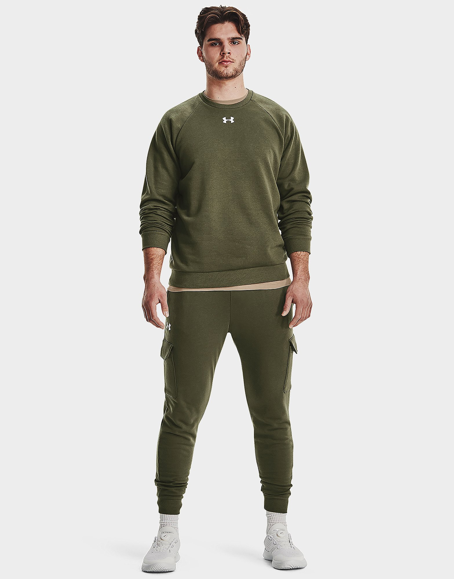 Under Armour Fleece Tops UA Rival Fleece Crew