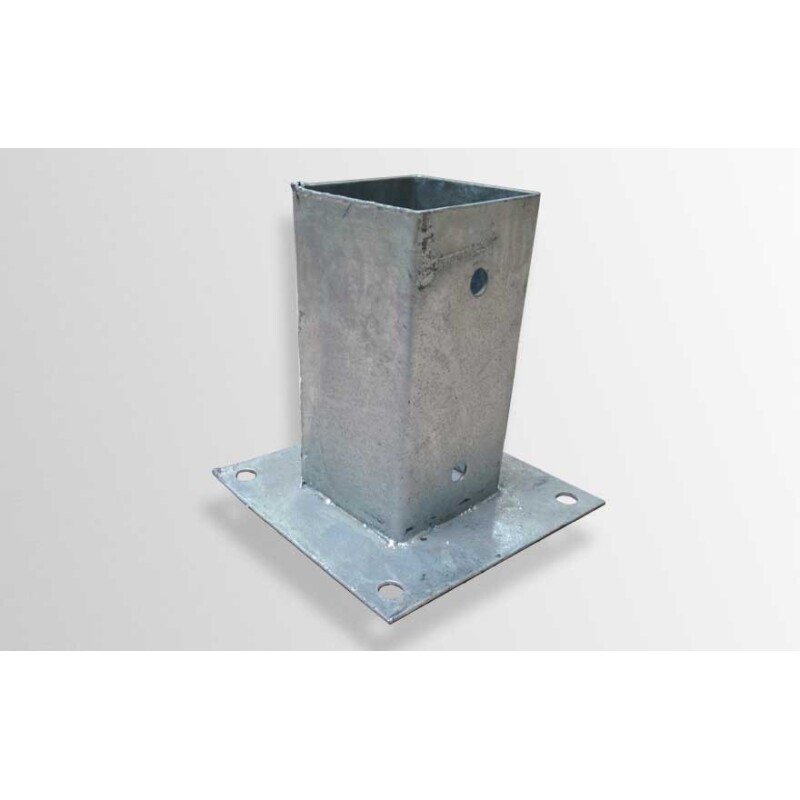 Fourreau pour Poteau Rectangulaire 80 x 40 mm