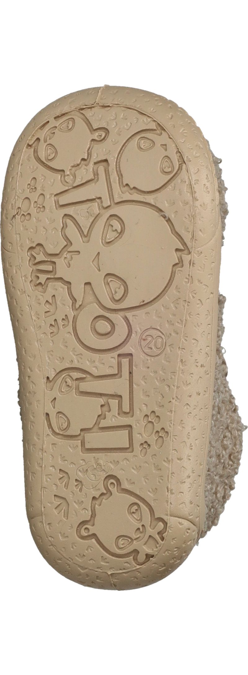 Belizia Pantoffels Beige Meisjes Jongens