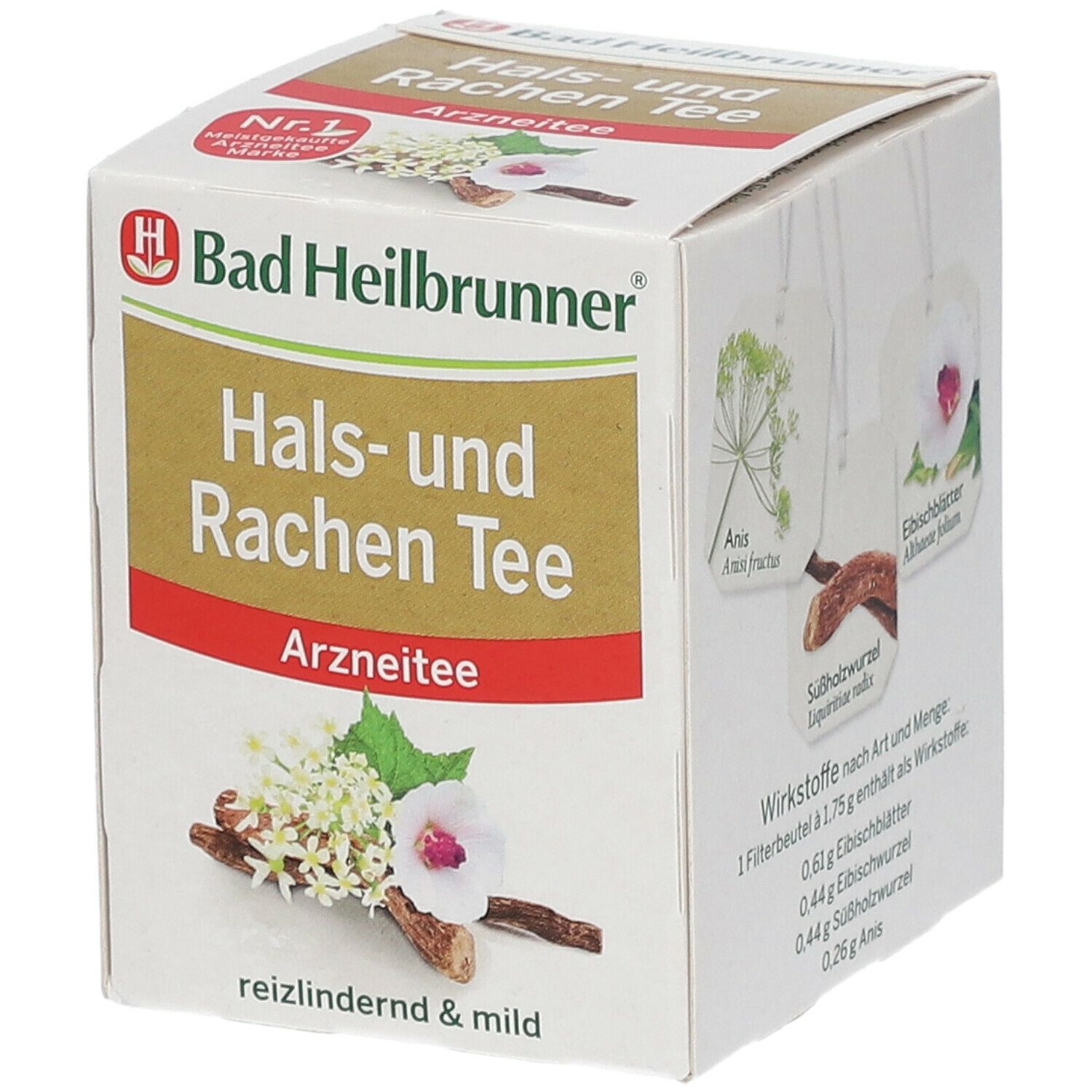 Bad Heilbrunner® Hals- und Rachen Tee