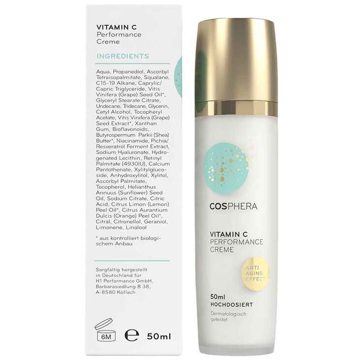 Cosphera Vitamin C Performance Creme, 50 ml