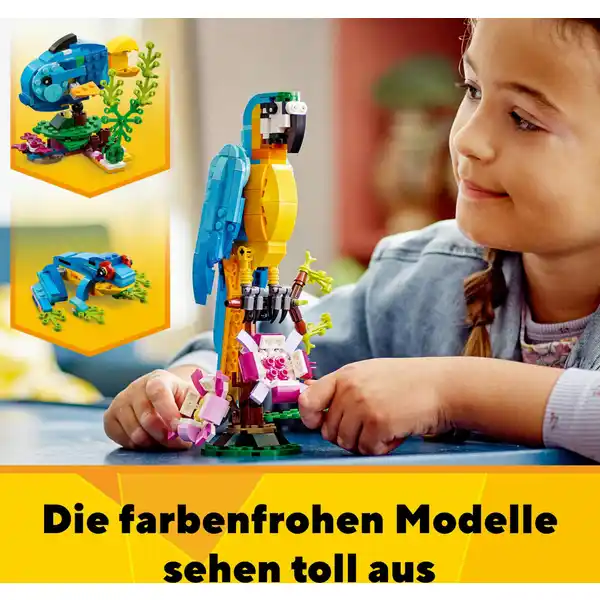 31136 Exotischer Papagei