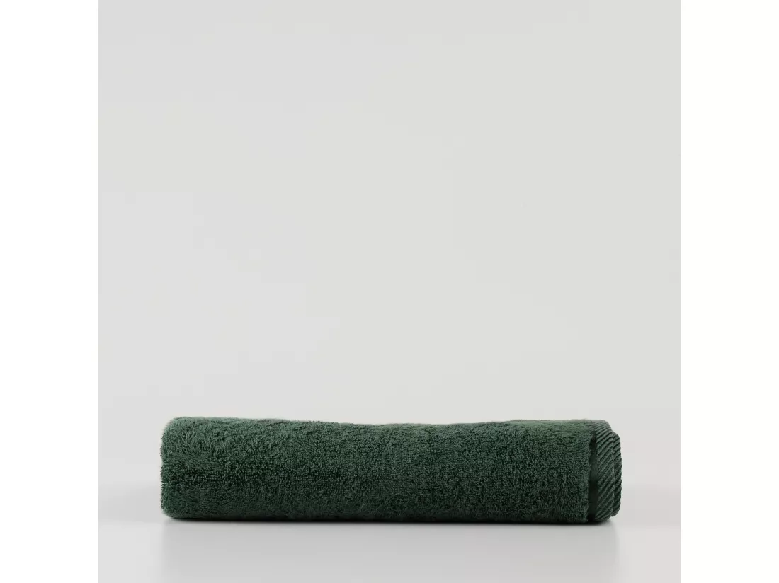 Serviette de Bain Écologique en Bambou Vert Foncé 70x130 cm
