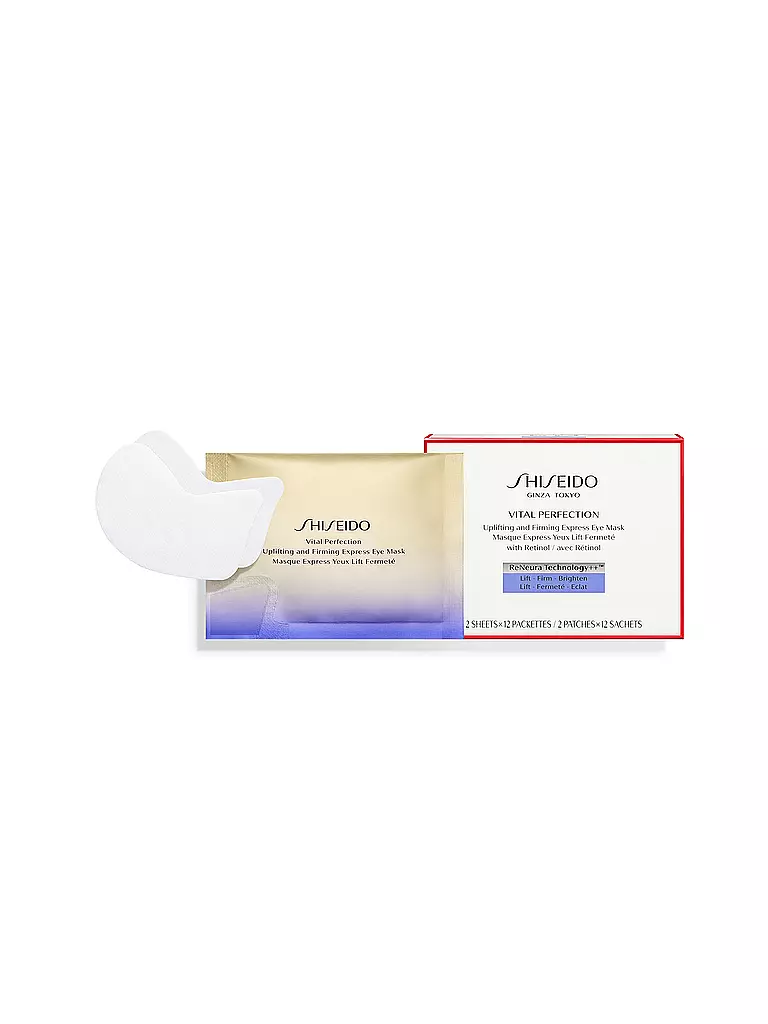 SHISEIDO Augenmaske - Vital Perfection Uplifting and Firming Express Eye Mask 12 Stk  keine Farbe
